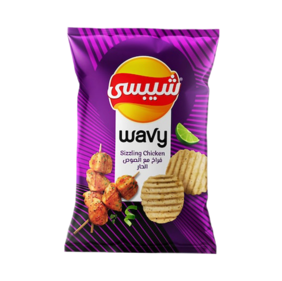 شيبسي فراخ مع الصوص الحار 