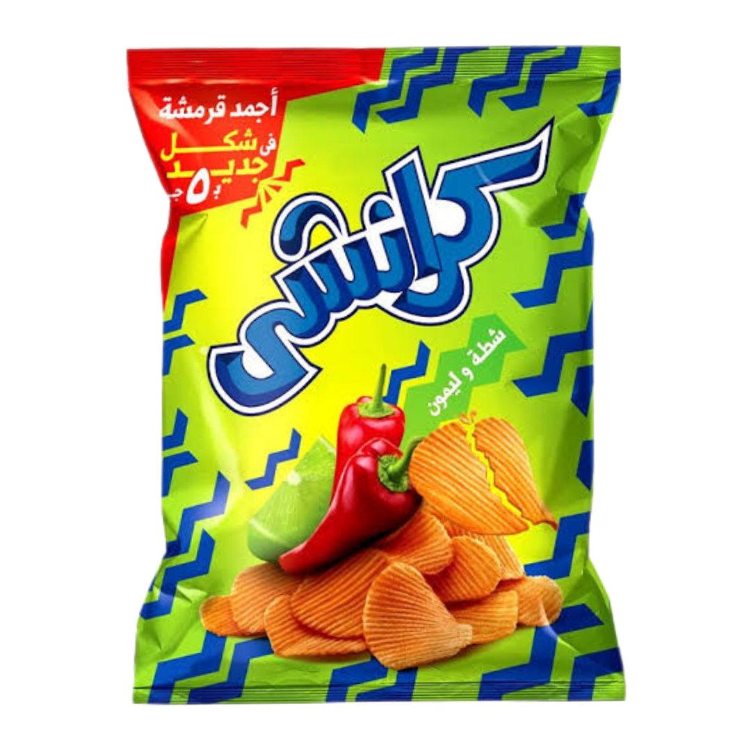 شيبسي شطة حارة وليمون